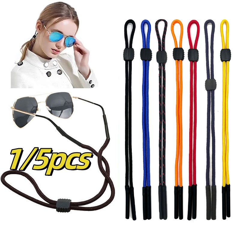 Sunglass Retainer Cord - 1/5pcs Sports Eyeglass Strap Sunglass holder