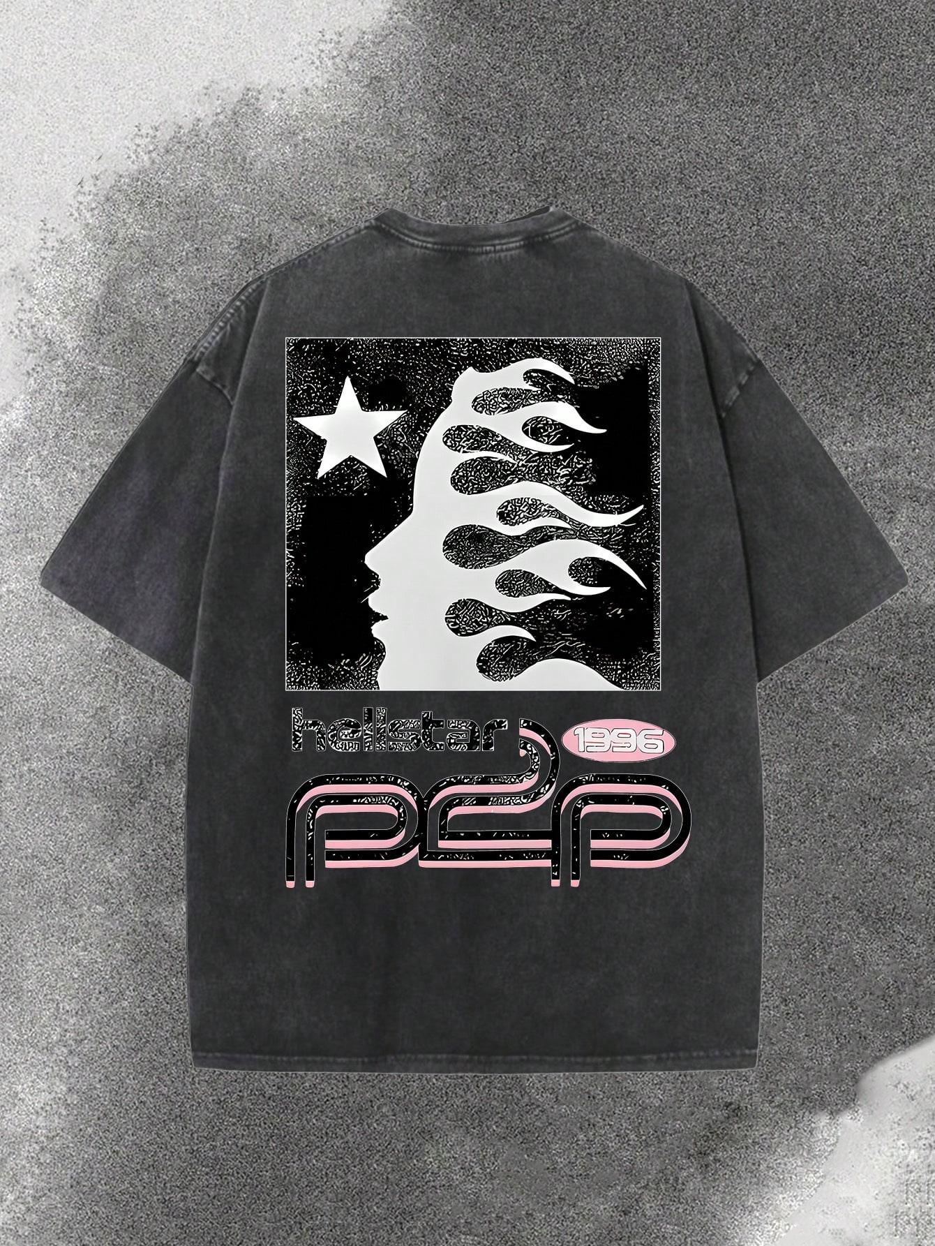 Washed Black Men's Loose Fit G - огляд і ціна Tee Graphic Print