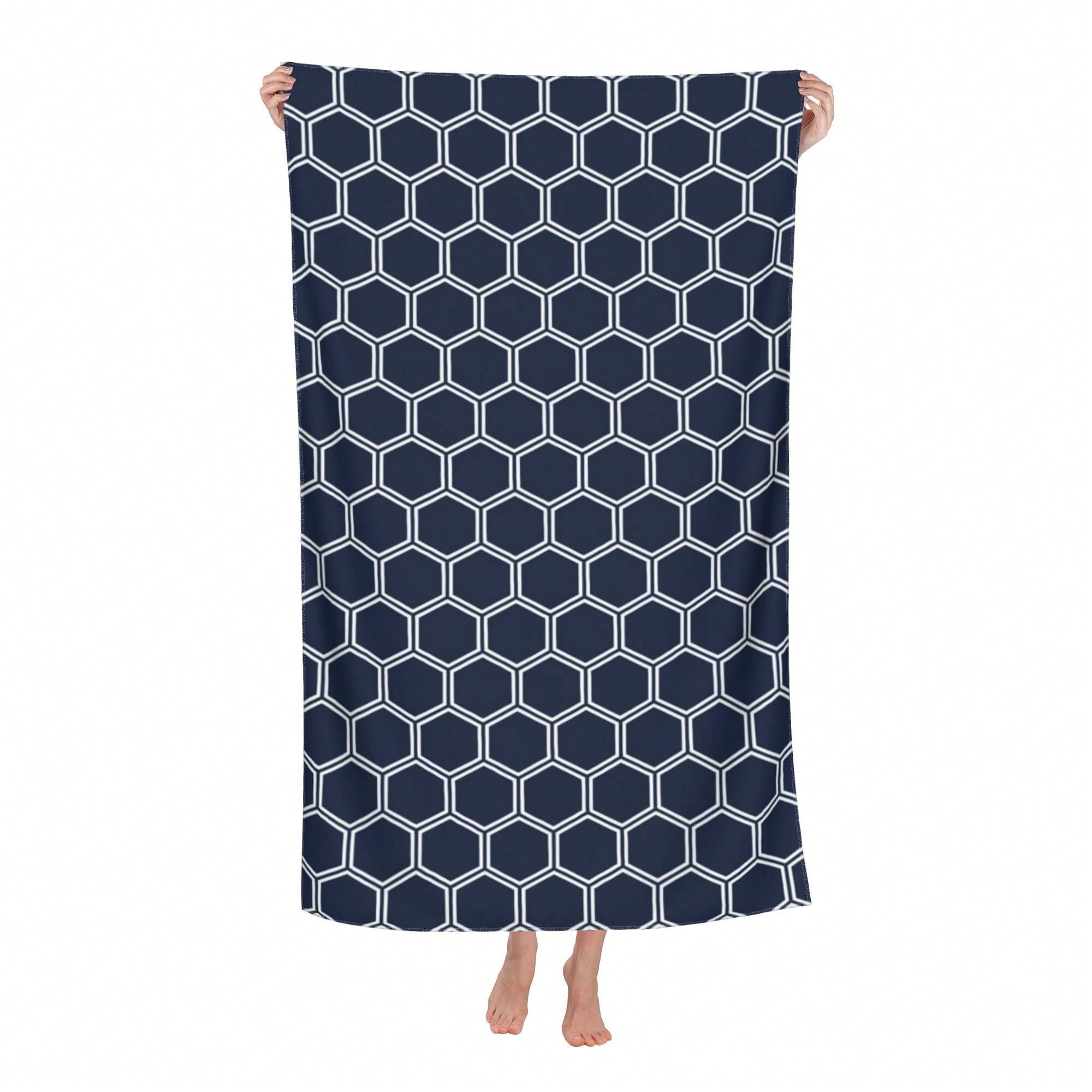Geometric Pattern Cla1ssic StY - огляд і ціна Beach Towel Large
