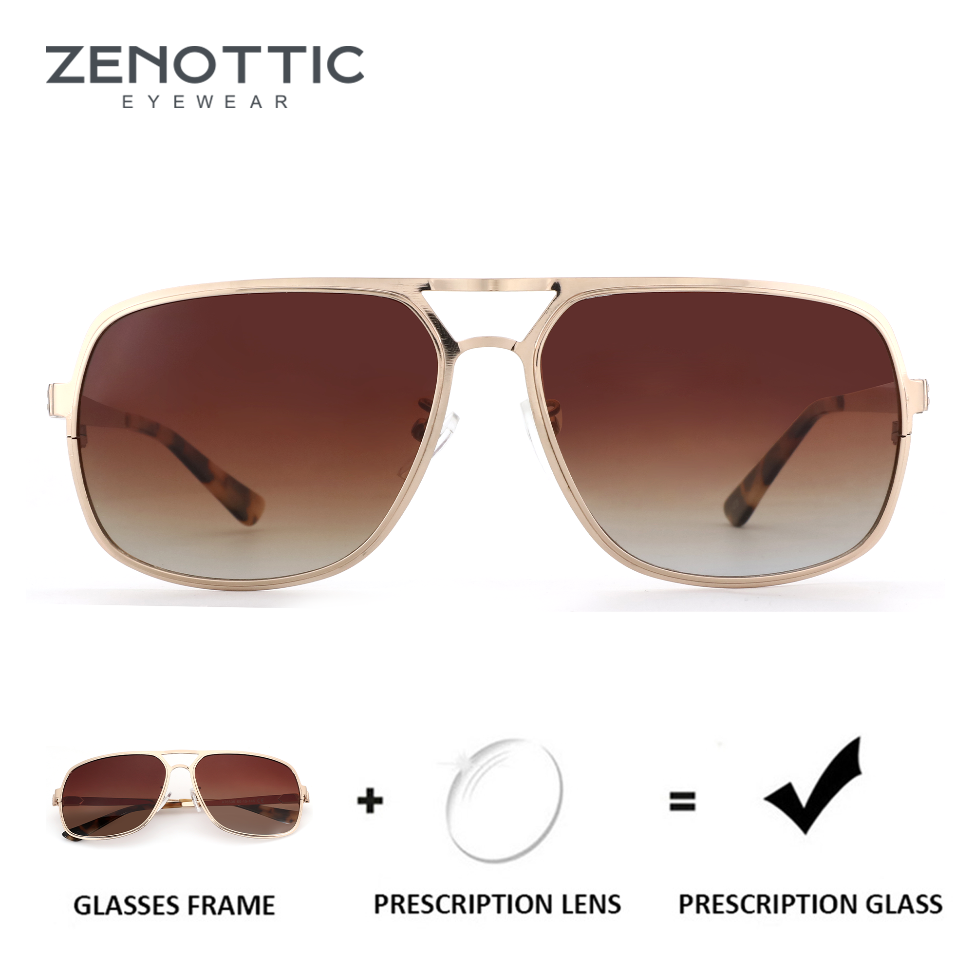 ZENOTTIC（XL Size）High Quilty M - огляд і ціна Sunglasses Aviator Polarized