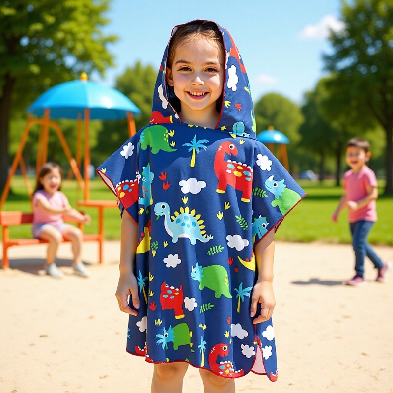 Large Size Children's Soft Qui - огляд і ціна Beach Towel Large