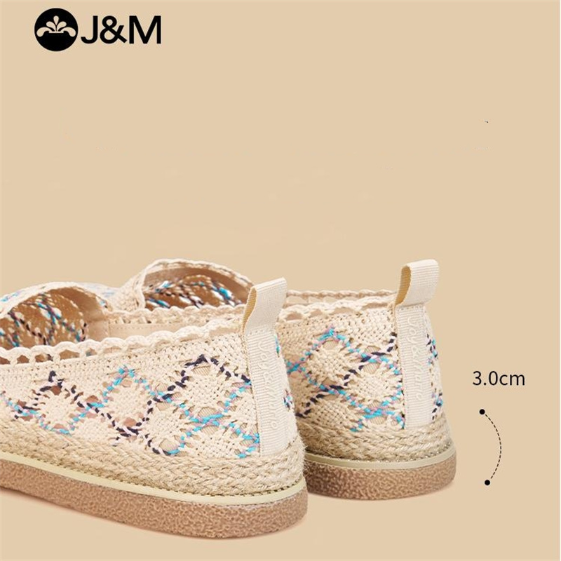 2025 J&M Shoes Women Loafers F - огляд і ціна Espadrille Slip On