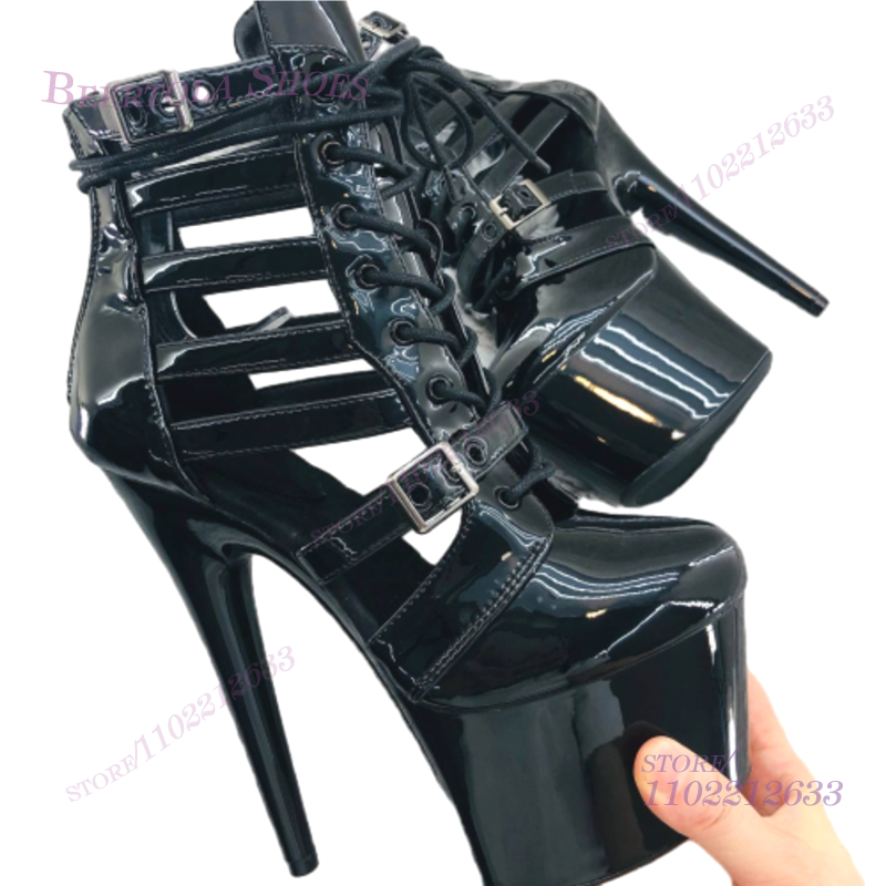 Pink Patent Leather Striped Ho - огляд і ціна Casual Sandal Leather
