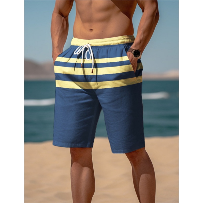 3D Printed Colorful Stripes Sh - огляд і ціна Trunks Board Surf