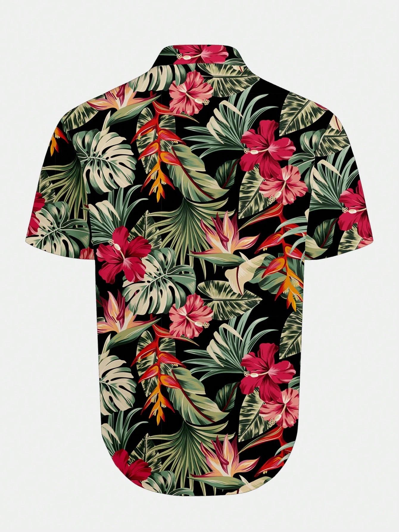 Casual Hawaiian Shirt Men Trop - огляд і ціна Resort Shirt Floral