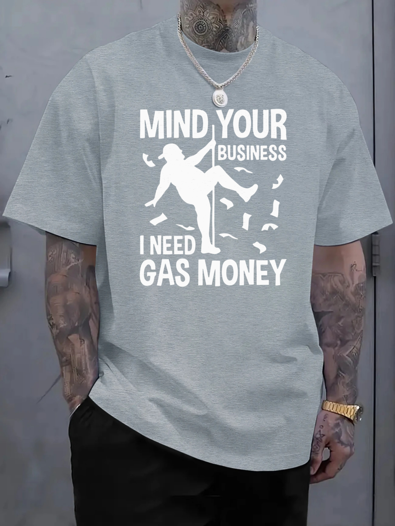 Pure Cotton Men'S T-Shirt with - огляд і ціна Tee Graphic Print
