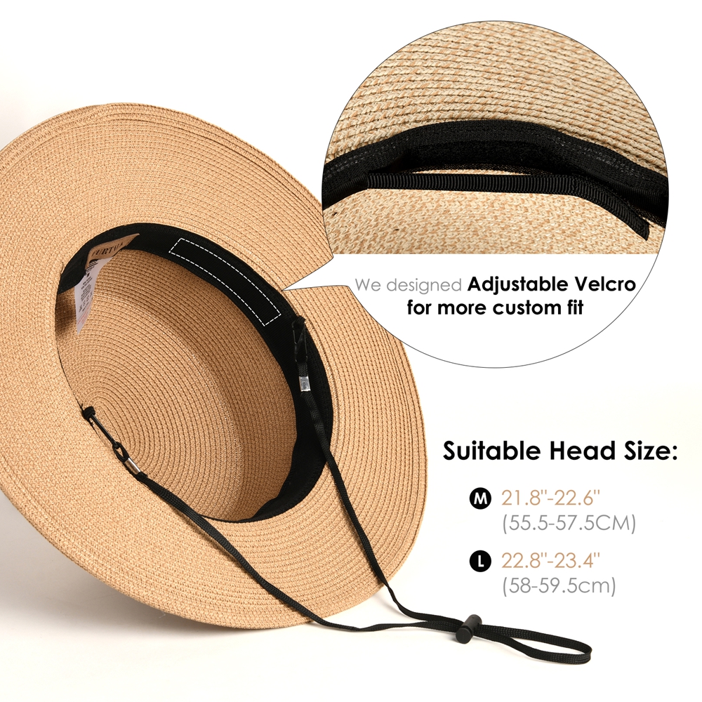 Unisex Flat Top Boater Sun Hat - огляд і ціна Bucket Hat Straw