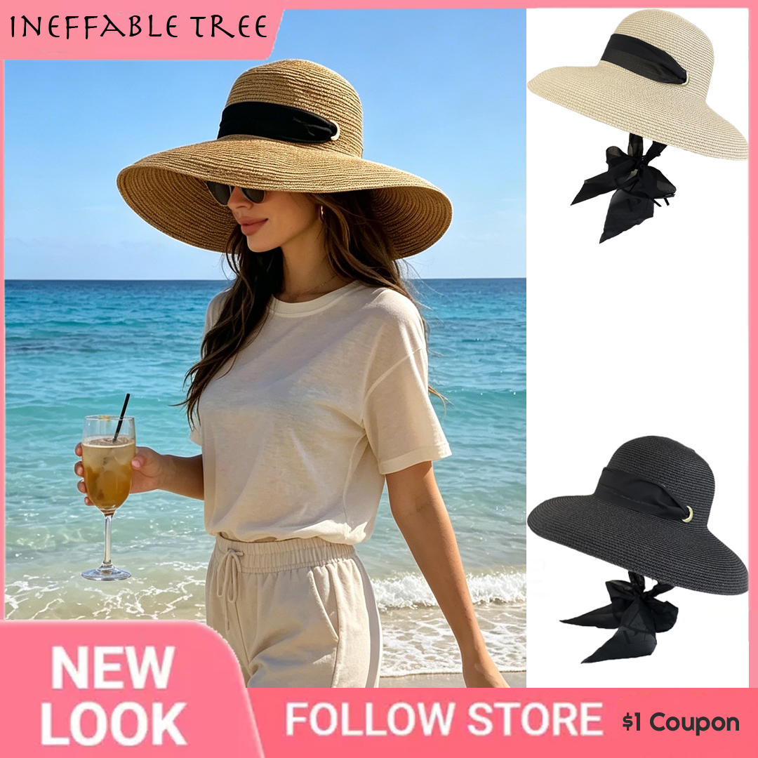 French Summer Elegant Long Rib - огляд і ціна Bucket Hat Straw