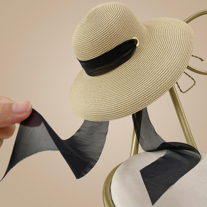 French Summer Elegant Long Rib - огляд і ціна Bucket Hat Straw