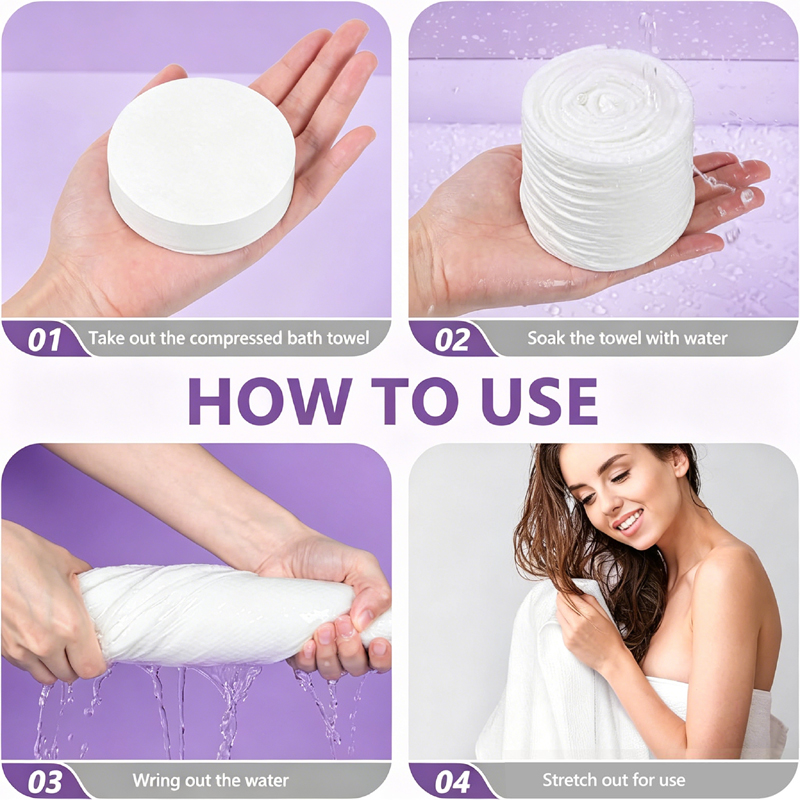 Disposable Bath Towels Compres - огляд і ціна Beach Towel Large