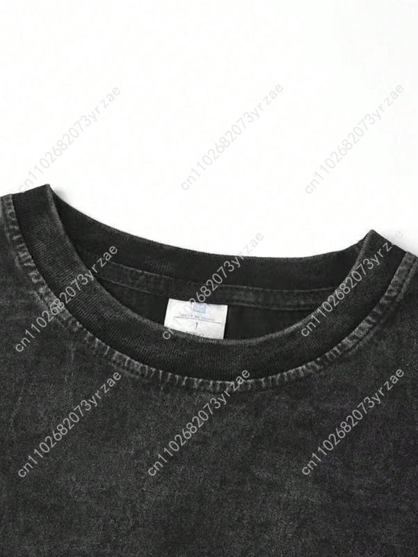 SAINT Retro Tshirt Man Woman H - огляд і ціна Linen Shirt Breathable