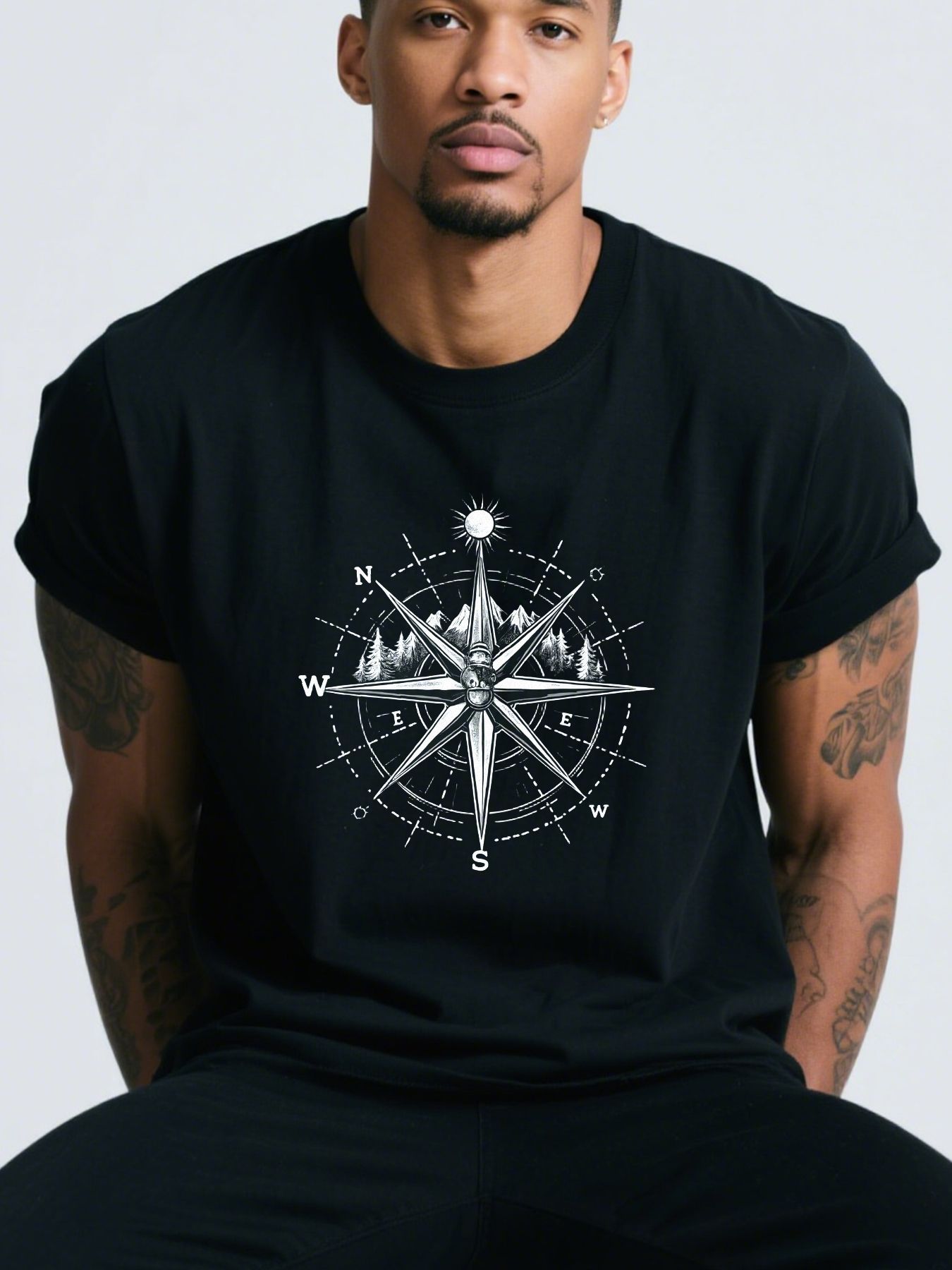 Men's Cotton T-Shirt Soft Brea - огляд і ціна Linen Shirt Breathable