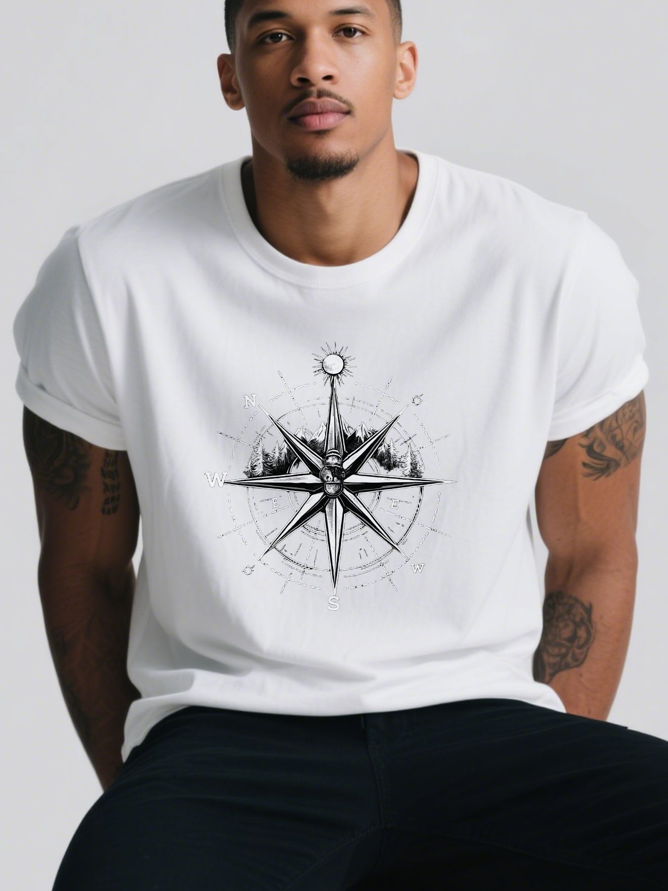 Men's Cotton T-Shirt Soft Brea - огляд і ціна Linen Shirt Breathable