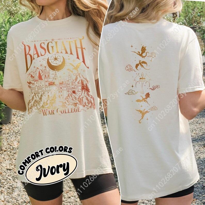 Basgiath War College Retro Was - огляд і ціна Linen Shirt Breathable