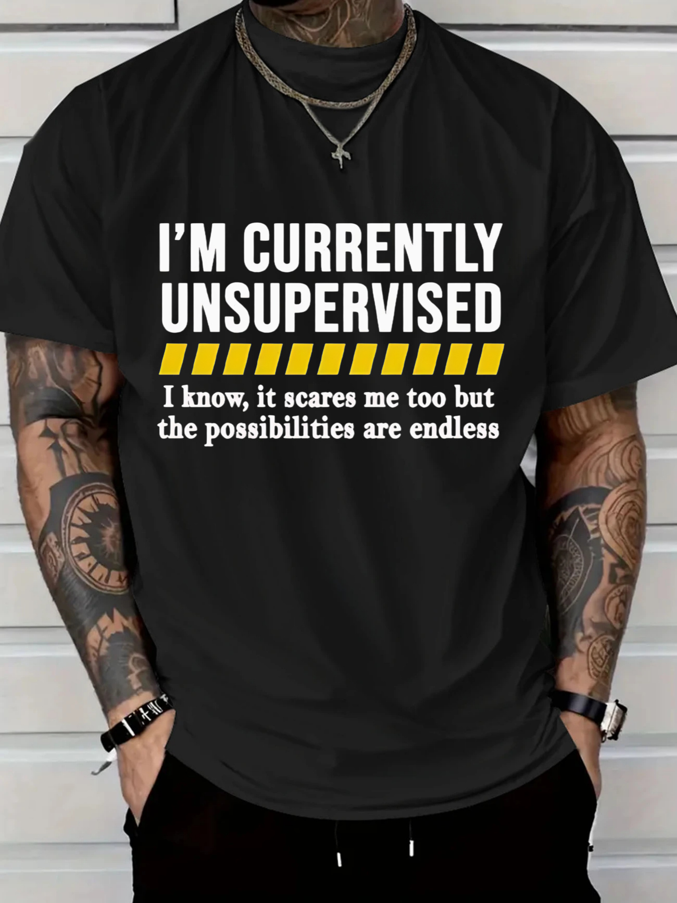New Men's Casual Cotton T-Shir - огляд і ціна Tee Graphic Print