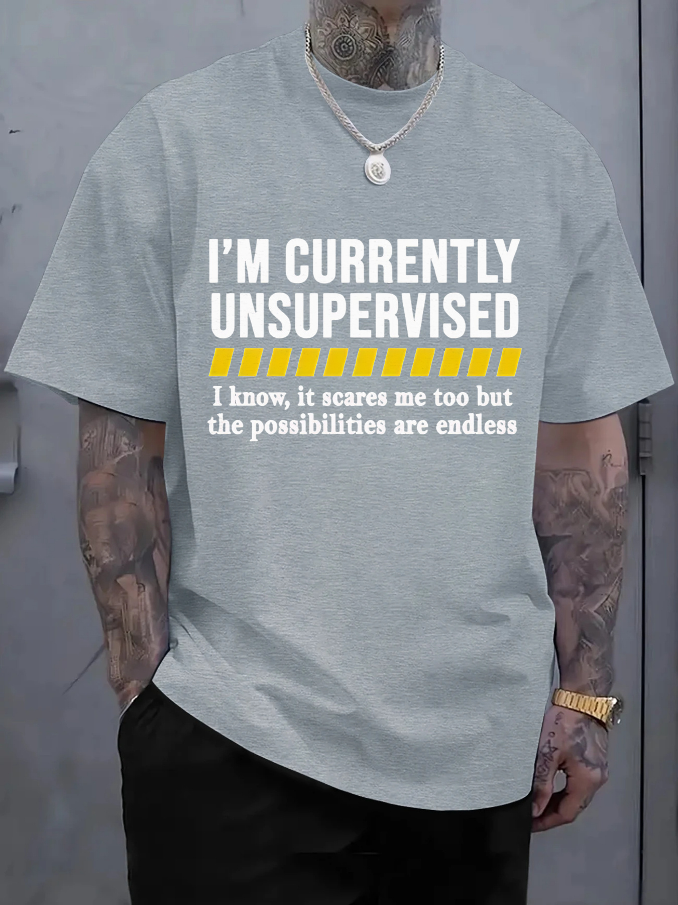 New Men's Casual Cotton T-Shir - огляд і ціна Tee Graphic Print
