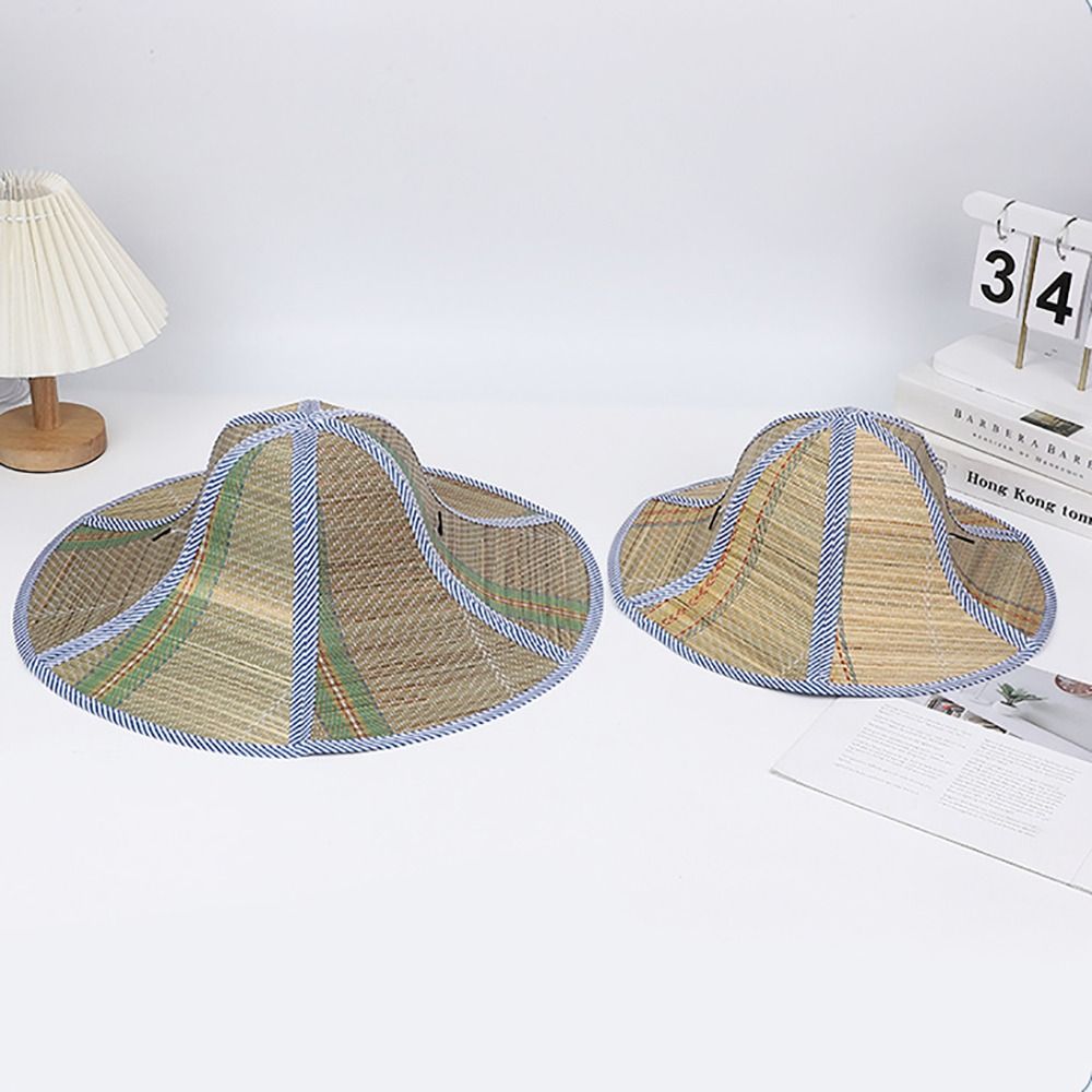 New Wide Brim Straw Hat Foldab - огляд і ціна Bucket Hat Straw