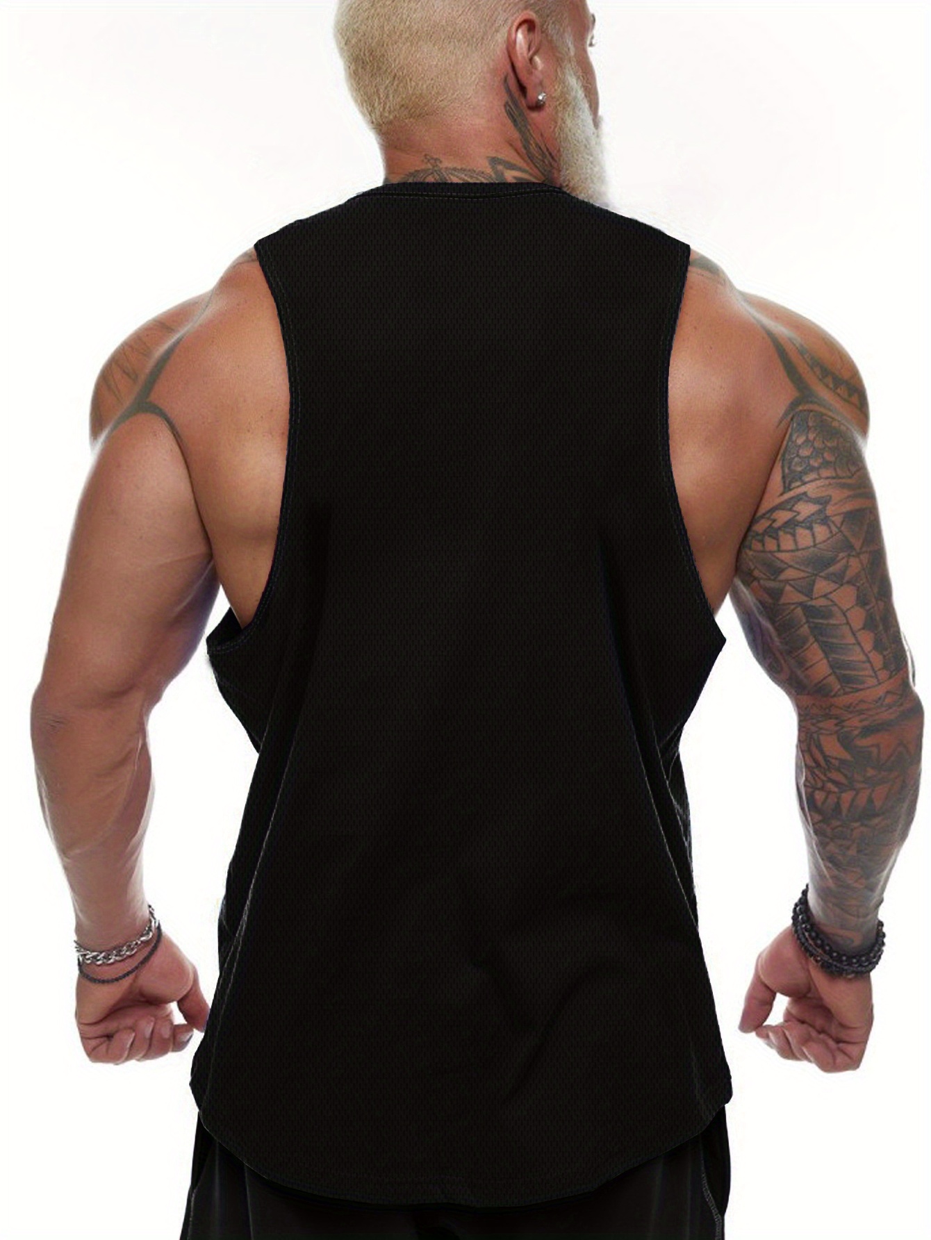 Muscle Lion Barbell Print Men' - огляд і ціна Tank Top Muscle