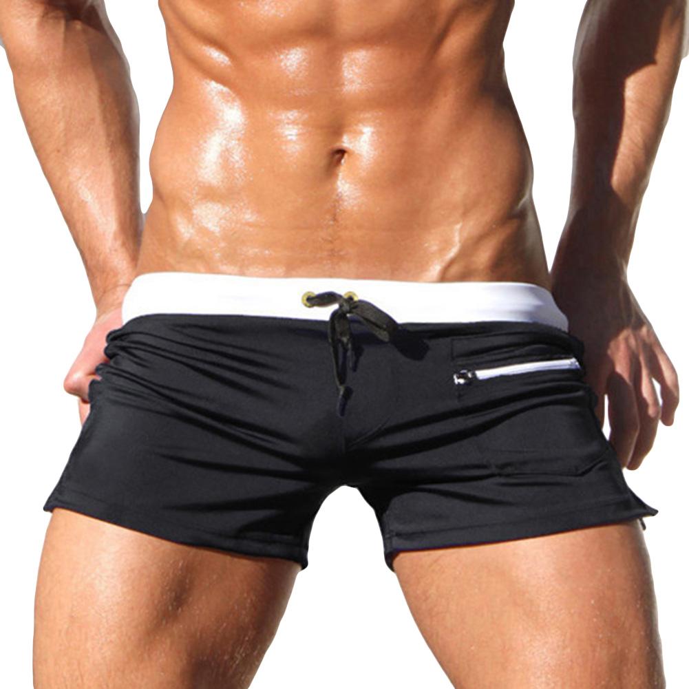 Men Solid Color Swimming Trunk - огляд і ціна Trunks Board Surf