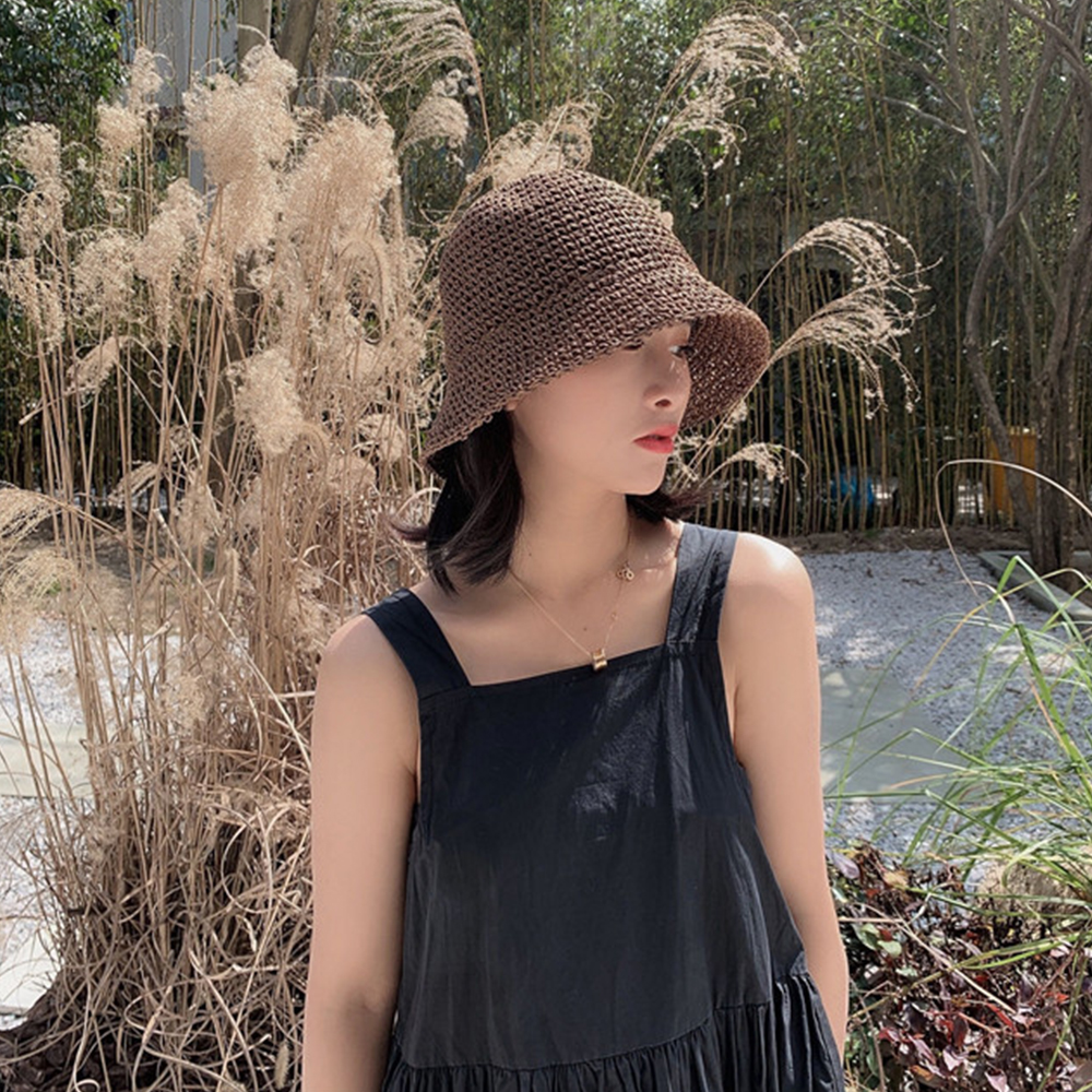 Hot Women's Fashion Summer Cap - огляд і ціна Bucket Hat Straw