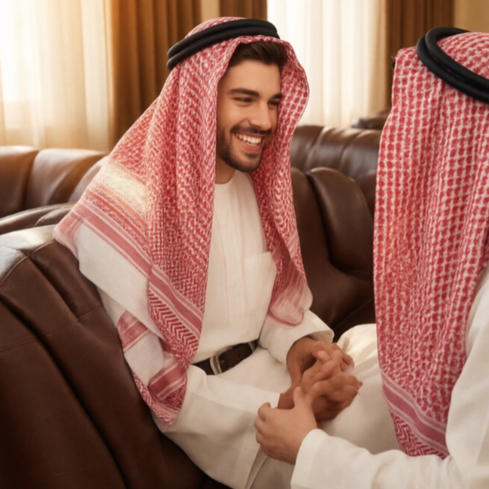 Arab Sheikh Costume Set, Saudi - огляд і ціна Sunglass Retainer Cord